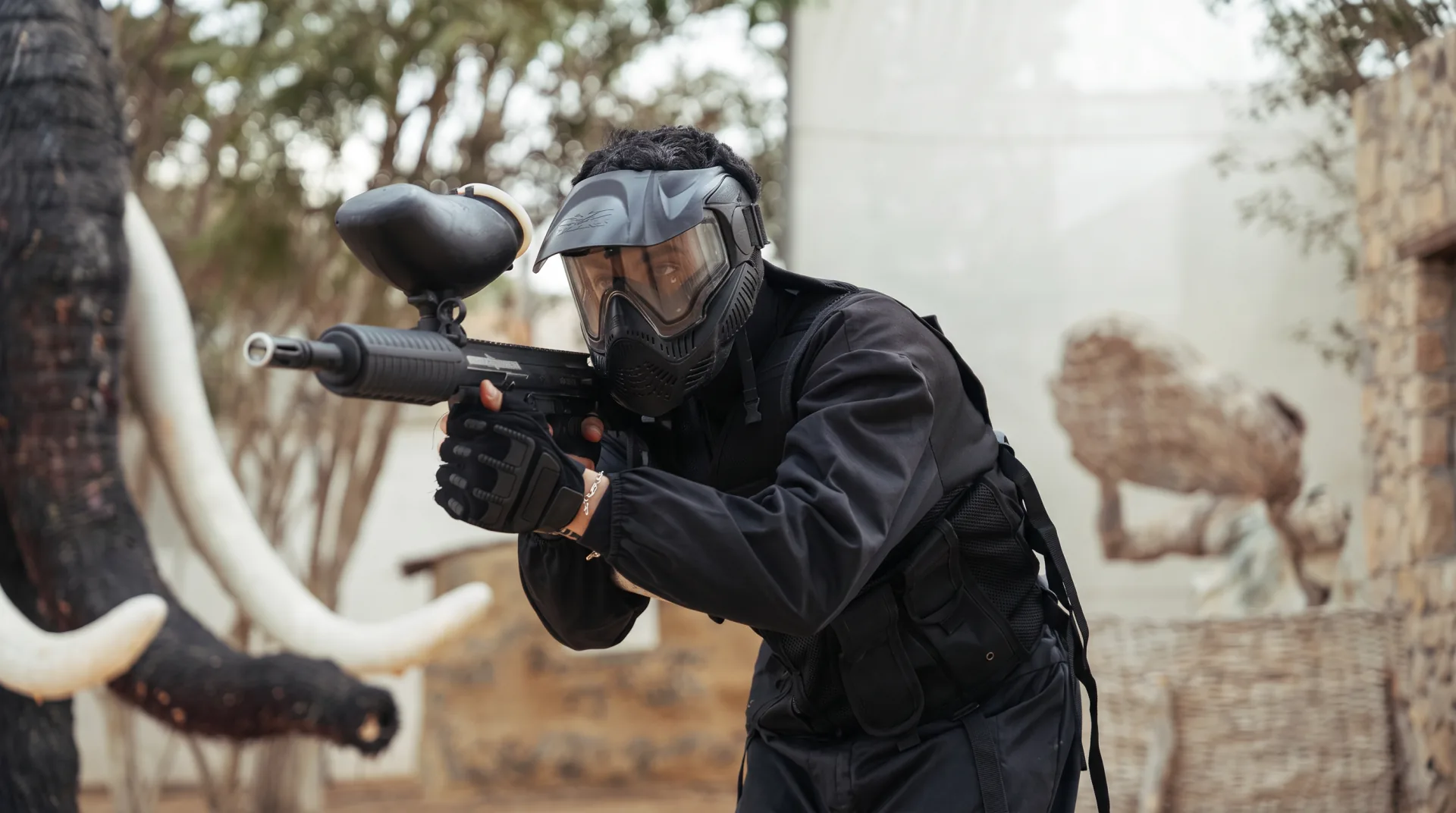 Paintball at Adventure Zone