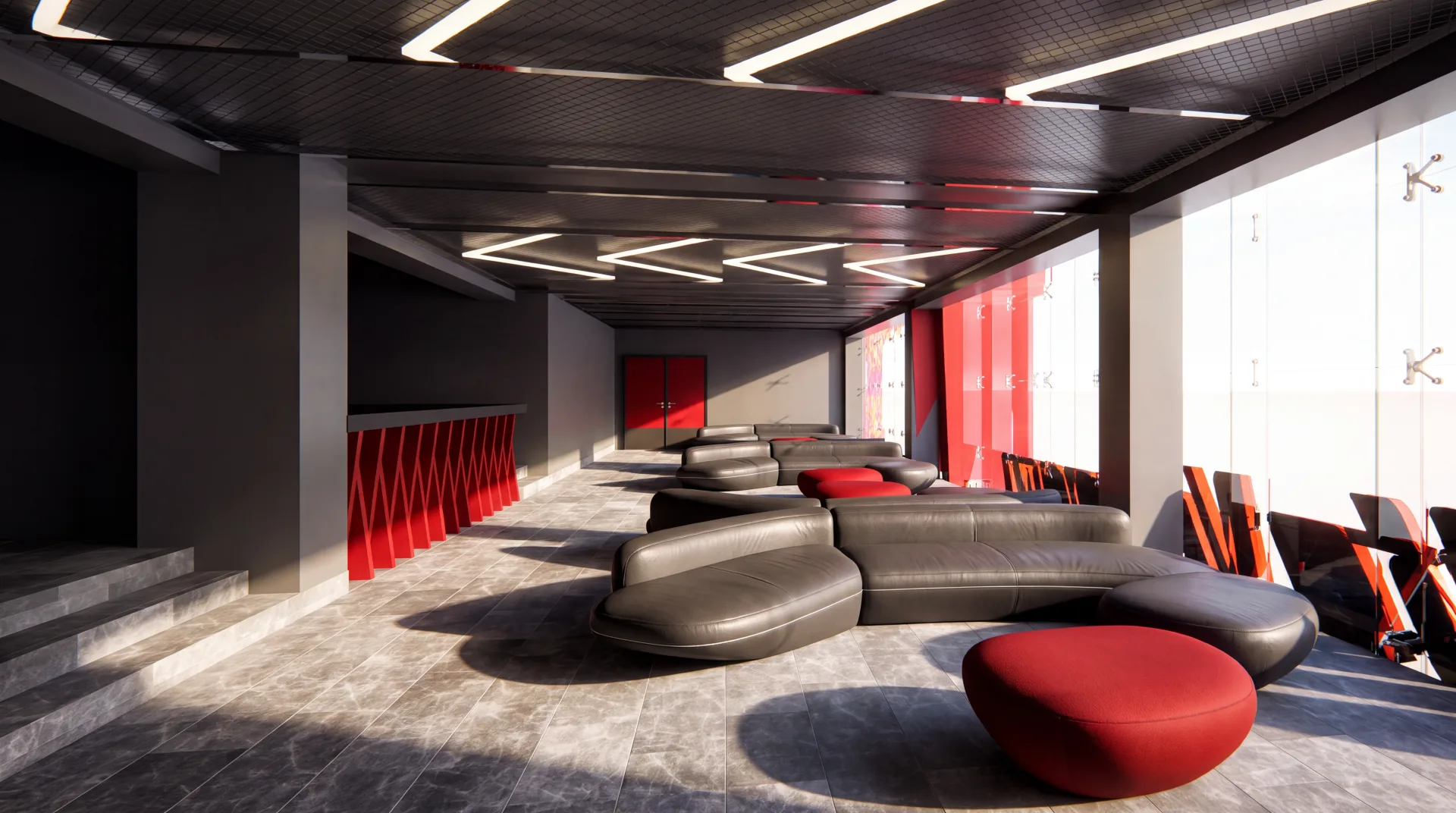 The AutoVrooom lounge